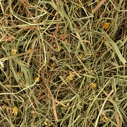 Травʼяне сіно для гризунів із сушеною ромашкою та мʼятою Deli Nature Rodelicious Herbal HayChamomile&Mint 600г - мініатюра 2