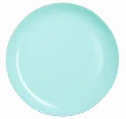 Тарілка обідня Luminarc Diwali Light Turquoise кругла бірюзова 27 см (Р2013)
