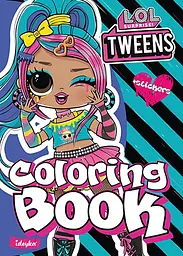 Розмальовка зі стікерами Tweens Emma Emo