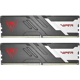 Пам'ять 16Gb x 2 DDR5 6000 MHz Patriot Venom чорний 30-40-40-76 1.35V з радіатором (PVV532G600C30K)