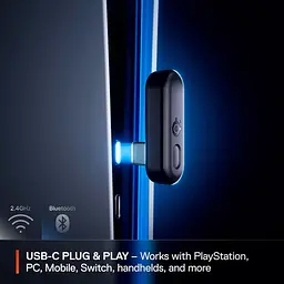 Ігрова гарнітура SteelSeries Arctis Nova 3P Wireless MultiPlatform Aqua (61688) - мініатюра 14