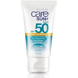 Сонцезахисний матуючий крем для обличчя Avon Care SPF 50 50 мл