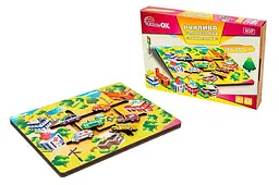 Головоломка рухлива Puz-27800 "Транспорт" в коробці 31.5x22.5 см PuzzleOk