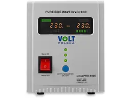 Гібридне ДБЖ/інвертор VOLT POLSKA SINUS PRO 800 E 12/230V 500/800W (3SP080012E) - мініатюра 4