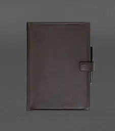 Шкіряний блокнот А4 (софт-бук) 9.2 коричневий