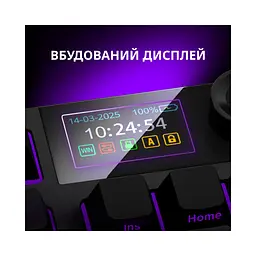 Клавіатура Lorgar KBP70TKLW Wireless TKL Mechanical Pro UA Black/Red (LRG-KBP70TKLW-BK-US) - мініатюра 8