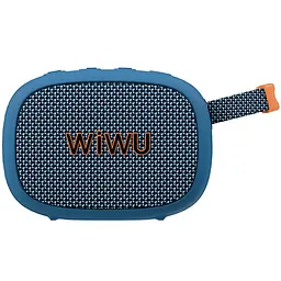 Bluetooth Колонка WIWU H1 Go Fun Blue - мініатюра 2