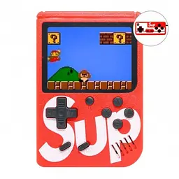 Ретро ігрова приставка c джойстиком Dendy Sup Retro Game Box with Controller 400 ігор (Red) [47103] - мініатюра 1