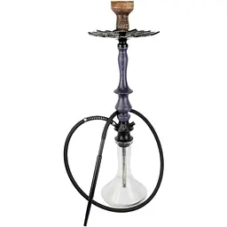 Кальян KARMA HOOKAH 3.2 Blue (Craft Neon) - мініатюра 2
