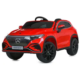 Дитячий електромобіль машина 2x45W 12V10Ah EVA шкіра MP3/USB/Bluetooth червоний (M 6161EBLR-3)