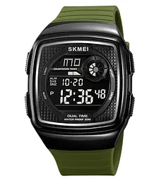 Годинник чоловічий наручний спортивний Skmei 2208 (Зелений)