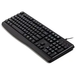Клавіатура AOC KB120B USB UA Black (KB120B/97) - мініатюра 3