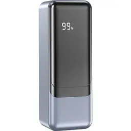 Зовнішній акумулятор Wiwu Wi-P010 Large Capacity Tank Series 27000mAh 145W Grey [133062] - мініатюра 2