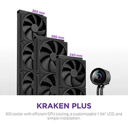 СВО NZXT Kraken Plus V2 360mm (RL-KN360-B2) - мініатюра 8