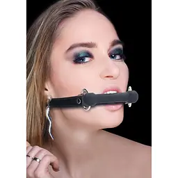 Кляп Ouch! Bit Gag, 62.5 см (чорний) - мініатюра 4