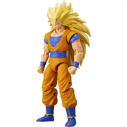 Фігурка анімаційного персонажа Bandai Dragon Ball Stars Poseable Супер Сайян 3 Гоку (123829) - мініатюра 3