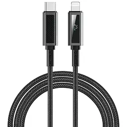 Дата кабель WIWU C080 Warriors Type-C to Lightning 27W 1 м Black - мініатюра 3