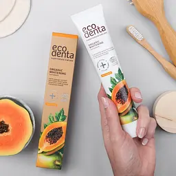 Зубна паста Ecodent Organic з відбілюючою з екстрактом Папайї 75 мл - мініатюра 2