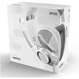 Бездротові навушники Sennheiser Epos H6Pro Open ігрові білі (1000971) - мініатюра 6
