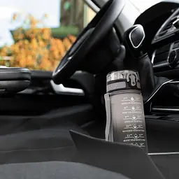 Пляшка для води спортивна 4FIZJO 500 мл 4FJ0627 Grey/Black (P-5905973400725) - мініатюра 11