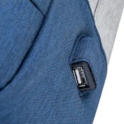 Рюкзак RivaCase 7562 Grey/Dark blue - мініатюра 8