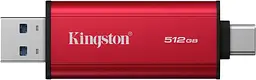 Портативний SSD Kingston 512GB USB 3.2 Gen 2 Dual USB-A R1050/W950MB/s - мініатюра 3