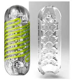 Мастурбатор Tenga Spinner Shell зелений - мініатюра 5