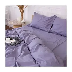 Постільна білизна MirSon Poplin Line 056 Smoky 110x140 (2200006277361) - мініатюра 2