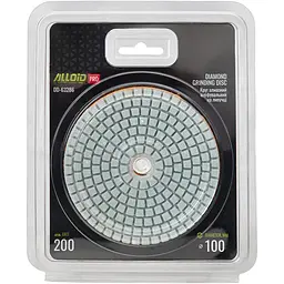 Круг алмазний Alloid Pro шліфувальний на липучці 100 мм, зерно 200 (DD-63286) - мініатюра 7
