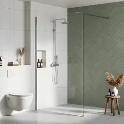 Душова стінка Rea Flexi 130x195 см transparent chrome KPL-K99078 - мініатюра 3