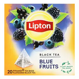 Чай чорний Lipton Blue Fruit Tea, 36 г (20 шт. х 1.8 г) (265637) - мініатюра 2