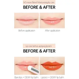 Бальзам для губ Beauty of Majesty BOM Dewy Lip Balm #03 Pure Pink 4.5 г - мініатюра 4