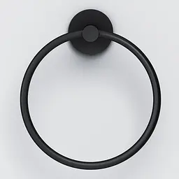 Кільце для рушника AM.PM X-Joy black A85A34422 Чорний матовий - мініатюра 5