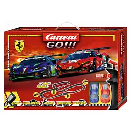 Автотрек Carrera GO!!! Потужні перегони Ferrari траса 8.6 м (CR-20062575) - мініатюра 7