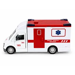 Автомодель TechnoDrive Швидка допомога зі світлом та звуком (CLM-63K)