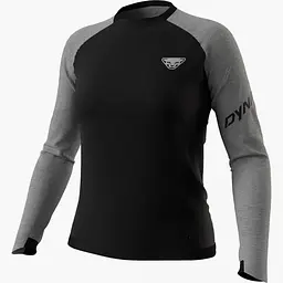 Фліс жіночий Dynafit 24/7 PTC Pullover Women S Чорний-Сірий
