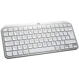 Клавіатура Logitech MX Keys Mini For Mac Wireless Illuminated UA Pale Grey (920-010526) - мініатюра 2