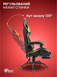 Геймерське крісло 4Points TEMPO з металевою основою - мініатюра 6