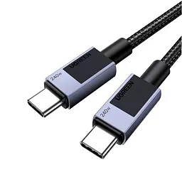 Кабель UGREEN L513 USB-C - USB-C PD 3.1 240 Вт 2 м чорний (45068)