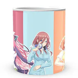 Кухоль GeekLand The Quintessential Quintuplets П'ять наречених QQ 02.01 330 мл білий - мініатюра 2