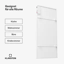 Інфрачервона нагрівальна панель Klarstein Wonderwall Air Smart 770 (10045443) - мініатюра 4