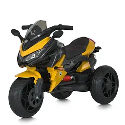 Дитячий електромотоцикл 2 мотори 35W акумулятор 12V9Ah MP3 світло музичний (M 4274EL-6)