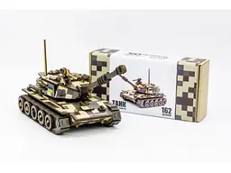 Дерев'яний 3D конструктор Танк, Puzzleok (162-0074), 162 дет. - мініатюра 2