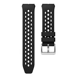 Силіконовий ремінець Primo Perfor Classiс для смарт годинника Huawei Watch GT 2e Black - мініатюра 2