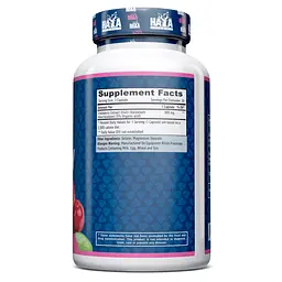 Натуральна добавка Haya Labs Cranberry Fruit Extract, 30 капсул - мініатюра 2