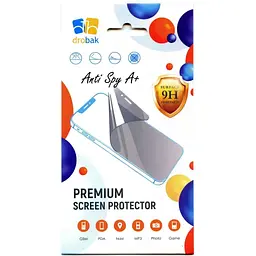 Скло захисне Drobak Anty Spy Samsung Galaxy S25 FE 5G Black (333319)