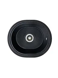 Кухонна мийка Adamant CIRCUM графіт 500x425x180 мм, без крила 50 см