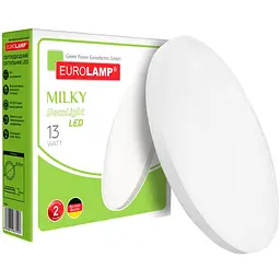 Світильник світлодіодний Eurolamp LED  Milky T22 13W 4000K матовий (LED-NLR-13W-T22)