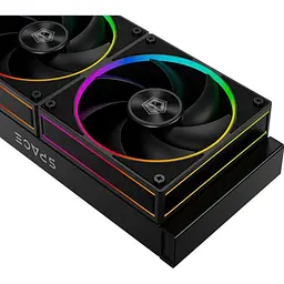 Система водяного охолодження ID-COOLING Space LCD SL240 Black - мініатюра 3