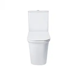 Унітаз-компакт Qtap Nando безободковий з сидінням Soft-close QT12221222AW - мініатюра 2
